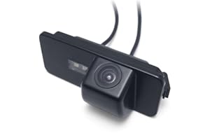 Kalakass Caméra De Recul Couleur Vision Nocturne Voiture Camion pour VW Passat CC B6 Polo Hatchback Golf Jetta Magotan Bora Scirocco New Beetie Leon Leon 4 Altea