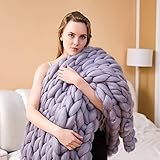 Versátil: cuando el clima se vuelve frío, esta manta lo mantendrá cómodo y proporcionará una decoración cálida para cualquier habitación de su hogar.