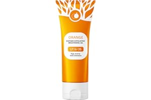 QIXFYZE Orange Exfoliating Gel Lf16-35, 2025 Sanftes und Dennoch Wirksames Peeling für Strahlende Haut, Reinigungs Peeling Gel mit Orangenenzym - Tiefenreinigung für Gesicht und Körper(1pack)