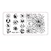 Oyedens 1PCS Halloween Nail Art Manicure Template Plate Image Stamp Stamping Plates DIY Tools
