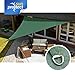 Produktbild sunprotect SPT83212 Sonnensegel professional, 5 x 5 x 5 m, Dreieck, grün (1 Stück)