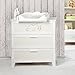 Changing Unit with Changing Table with Owl Design in White, with removable Attachment