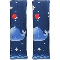 Lot De 2 Protège-ceintures De Sécurité ECENCE - Rembourrage Confort Pour Siège Auto Bébé Ou Adulte