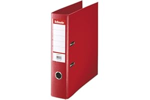 Esselte No. 1 Power file folder A4 75 mm Vivida, red 1 piece