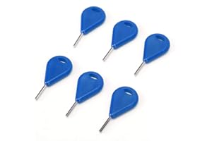 VBESTLIFE Vbest life 6er Pack Surfboard Fin Key, Metallsechskantschlüssel Surf Fin Key Ersatz Ersatz Surfing Boar Zubehör