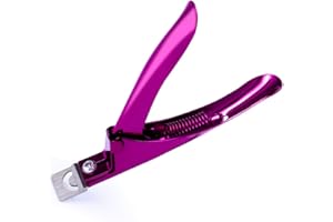 ‎MELODYSUSIE MelodySusie Nagelknipser Maniküre Tip Cutter Schneider für Kunstnägel Gelnägel Fingernägel Falsche Nägel, Rosarot