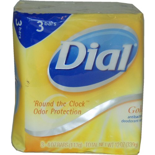 Dial Gold Antibacterial Deodorant Soap 3 x 120 ml
