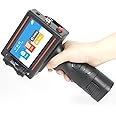 PODEC Handheld Inkjet Printer, Portable Handheld Inkjet Machine with 4.3 Inch HD Touch Screen, Importable Fonts and Removable Battery, Support 20 Languages, for Label/Production Date/Barcode/QR Code
