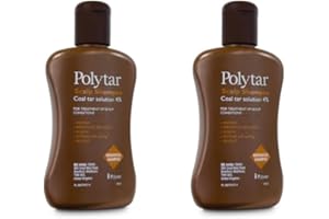 Polytar Scalp Coal Tar Shampoo 150ml - Pack of 2