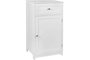 Bath Vida Szafka łazienkowa, 1 drzwi, 1 szuflada, stojąca, jednostka do przechowywania, biała