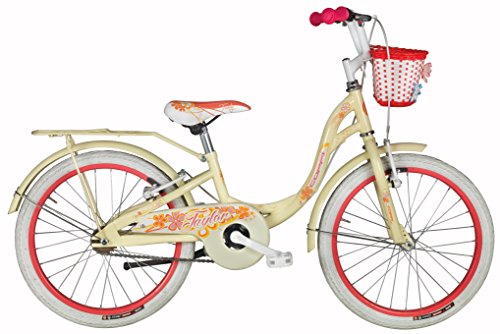 Preisvergleich Produktbild 20 Zoll Mädchen City Fahrrad Coppi Taylor, Farbe:creme