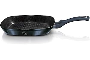 BERLINGER HAUS BerlingerHaus Poêle grill robuste avec base Turbo Induction