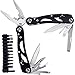 Price comparison product image Anpro Multi-Tool Pliers Set Stainless Steel Screwdriver Tool Can Opener Set with 11 Screwdriver Bits and Nylon Pouch