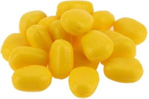 NEWSHOT Large Pop Up Yellow Corn 20 pieces Imitation SweetCorn Carp Bait For Carp Fishing Rigs