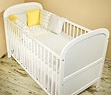 Baby Nestchen Bettumrandung 210 cm Design101 Bettnestchen Kantenschutz Kopfschutz für Babybett Bettausstattung - 2