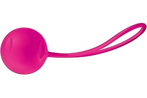 JOYDIVISION Joyballs Trend-SINGLE, bolas de amor originales en magenta, bolas para entrenamiento del suelo pélvico hechas de Silikomed