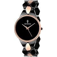 IMPERIOUS - THE ROYAL WAY Analogue Women's Watch (Black Dial)