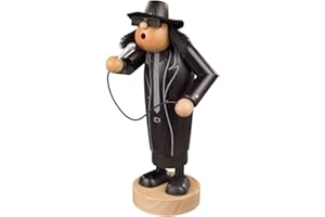 KWO Olbernhau Räuchermann Rocker, 24 cm