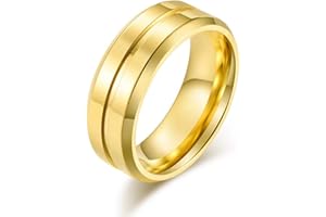 YAZILIND simple titanio acero banda anillo de los hombres anillos del día del padre cumpleaños joyería regalo