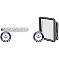 BISSELL 1868F Cross Wave Multi-Surface Brush Roll, White & 1866F CrossWave Washable Replacement Filter