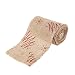 Produktbild PIXNOR 3M 10CM Break Line Style Craft Band für DIY Handwerk Home Hochzeit Weihnachtsdekoration (braun + rot)