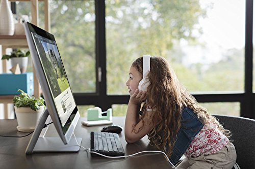 HP Pavilion (24-b153ng) 60,45 cm (23,8 Zoll / FHD IPS) All In One Desktop PC (Intel Core i5-6400T, 8 GB RAM, 128 GB SSD, 1 TB HDD, Intel HD-Grafikkarte 530, Windows 10 Home 64) Weiß - 10