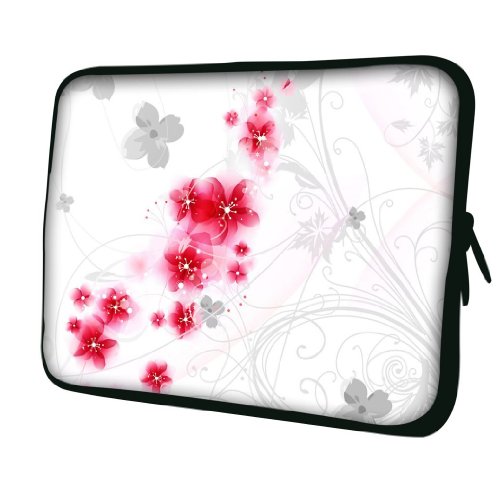 Sidorenko Designer Laptoptasche Notebooktasche in 10,2 Zoll auch in 13,3 Zoll / 14,2 Zoll / 15,6 Zoll / 17,3 Zoll erhältlich Sleeve Neopren Schutzhülle Netbook Tablet Cover Hülle Ipad