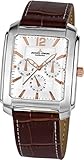 Jacques Lemans Classic Herren-Armbanduhr Madrid Analog Leder 1-1463W