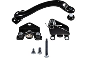 YUCKMZ Lot de 3 Rouleaux de Guidage Galet de Porte Coulissante Latérales Droite Compatible avec Trafic II Opel Vicaro Primastar 7700312372 7700312012