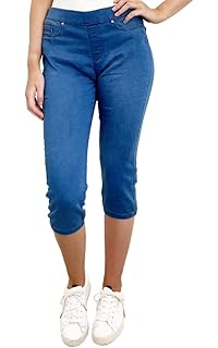 cropped denim jeans ladies