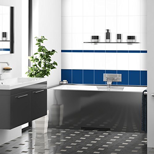 Wandkings Fliesenaufkleber – 5 x 25 cm, 20 Stück für Fliesen in Badezimmer, Küche & mehr - 3