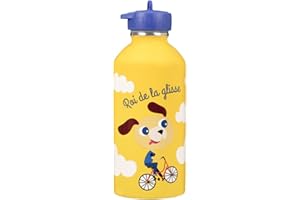 DRAEGER PARIS 1886 Draeger Paris - Botella de acero inoxidable para niños - Roi de la glisse