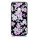 Produktbild Chreey Huawei Honor 9 Lite Hülle, Weiche TPU Silikon Bumper Case 3D Drucken Blume Muster Design Mode Handyhülle [Rosa Blumen]