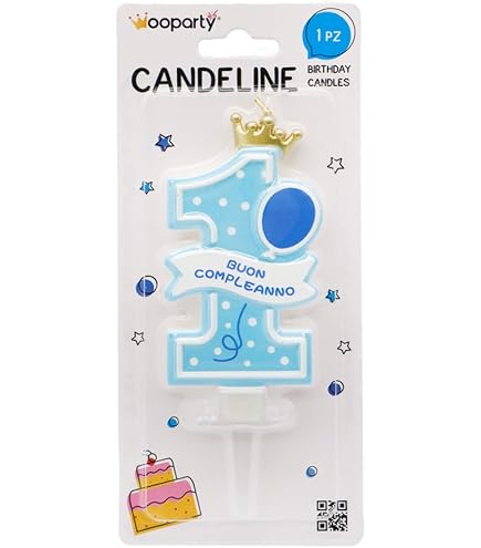 Candela Numero 3 Rosa Baby Con Coroncina Oro Glitter - Alta 9 Cm Per Torta Di Compleanno