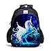 Produktbild Runhome Einhorn Student School Rucksäcke, Junge und Mädchen Mode Unicorn Geschenke Regenbogen Taschen, Unicorn Bedruckte Rucksäcke Lustige Reise Gepäck Lässige Daypacks