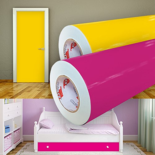 Oracal 621 FOLIE 010 – Weiß Klebefolie – 5m x 63cm – Orafol – Möbelfolie – Plotterfolie- selbstklebend - 3