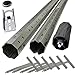 Produktbild Sol Royal Rohrmotor Zubehör Paket: Montagehilfe für Rolllädenmotoren - Komplettset für Rollläden bis 2 Meter Breite