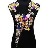 Ideal para bordados y apto para ropa, adornos, álbumes de recortes, bolsos, sombreros, etc.