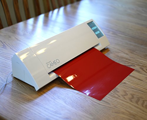 Hojas de vinilo de brillo Angel Crafts 30 5cm por 30 5cm  PACK de 35    Las MEJORES Hojas de adhesivo de vinilo permanente para Cricut  Silhouette Cameo  Cortadores  Letras  Adhesivos   Utilizar con papel de transferencia Angel Crafts
