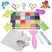 Produktbild INTVN Wasser Sticky Perlen Kit, Water Craft Beads Wasser Handwerk Sticky Perlen Magic Water Spray Perlen Set mit Zubehör DIY Handwerk Pädagogisches Spielzeug für Kinder (24 Farben)