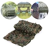 [VARIOS TAMAÑOS & COLORES CRIPSIS]：Fuerte y ligero y portátil de llevarla al aire libre. Además, diferentes opciones: muchos tamaños y colores, diferentes colores a cada lado brindan opciones para mezclarse con la vegetación del fondo.