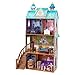 Produktbild KidKraft 65945 Disney® Frozen - Die Eiskönigin Elsa Arendelle Palace Puppenhaus Schloss aus Holz mit Zubehör für 30 cm große Puppen mit 12 Accessoires und 3 Spielebenen
