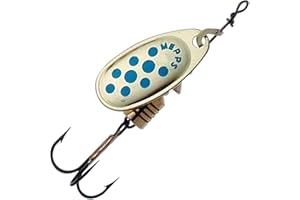 Mepps Comet - Acción de mariposa (00/1,5 g, 0/2 g, 1/3,5 g, 2/4,5 g, 3/6,5 g, 4/8 g, 5/11 g)