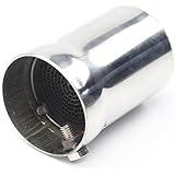 Motorrad Auspuff Schalldämpfer,DB Killer 45mm/48mm Motorrad Abgasschalldämpfer Universal DB Killer Schalldämpfer mit Verstell