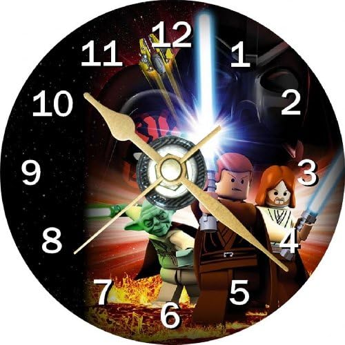 Star Wars Lego 1 Novelty Cd Clock + Free Desktop Stand