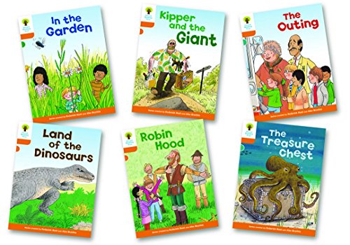 Oxford Reading Tree Biff, Chip and Kipper Level 6 Stories: Mixed Pack of 6