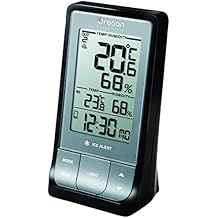 Oregon Scientific RAR213HGX Stazione Meteo Bluetooth, Nera e Grigia