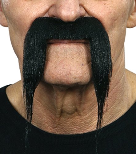 Fu Manchu schwarz schnurrbart
