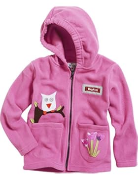 Playshoes Unisex Kinder Fleece-Jacke mit Motiv und Kapuze, Reflektoren