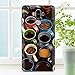 Produktbild Softlyfit Patterned TPU Flexible Tasche Hüllen Schutzhülle Accessory für Huawei Mate 9 - Coffee Beans and Coffee